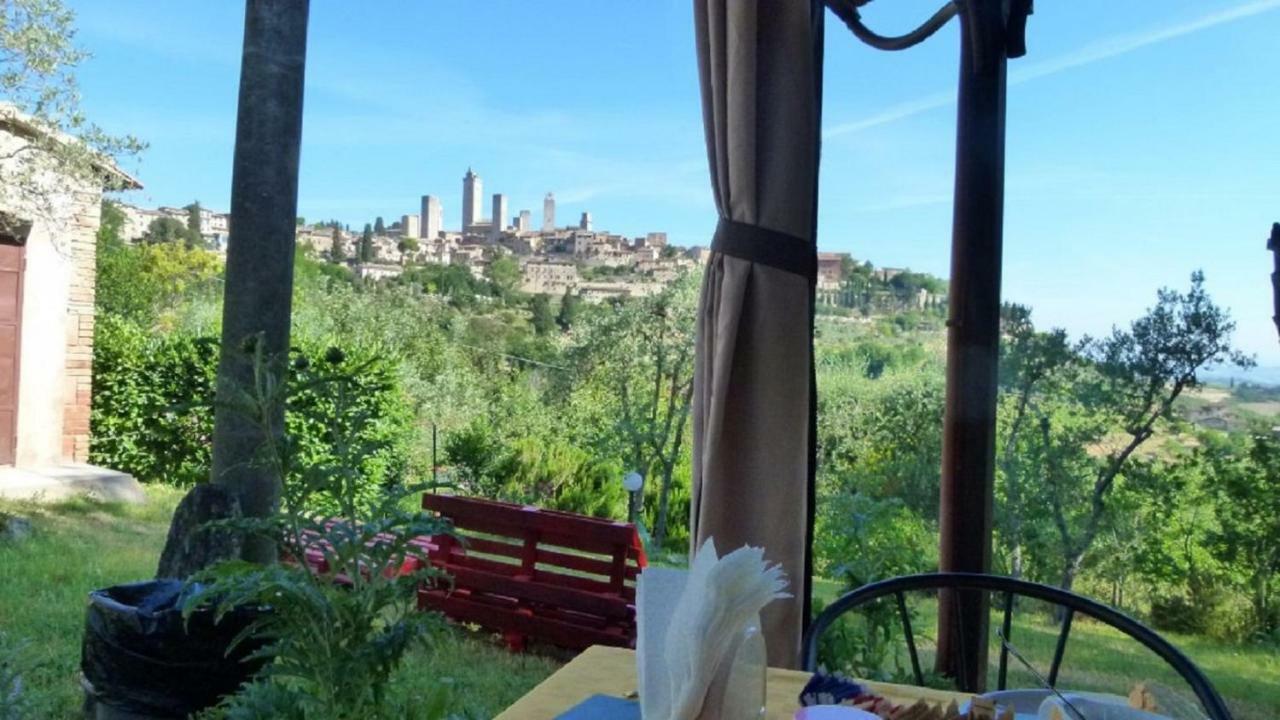 Villa Antico Casolare San Gimignano Exterior foto